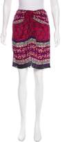Thumbnail for your product : Anna Sui Mixed Print Mini Skirt w/ Tags