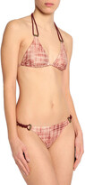 Thumbnail for your product : Vix Paula Hermanny Thai Printed Low-rise Bikini Briefs