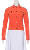 Thumbnail for your product : Theory Cropped Corduroy Jacket