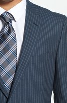 Thumbnail for your product : English Laundry Trim Fit Stripe Suit