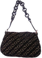 Thumbnail for your product : Fendi Zucchino Velvet Bag
