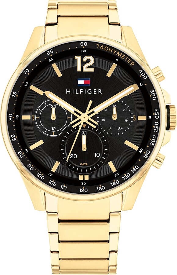Tommy Hilfiger Men's Gold Watches | ShopStyle