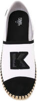 Thumbnail for your product : Karl Lagerfeld Paris logo espadrilles