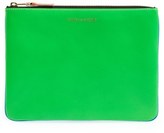 Thumbnail for your product : Comme des Garcons 'Large Super Fluo' Leather Zip-Up Pouch