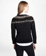 Thumbnail for your product : Brooks Brothers Wool Fair Isle Crewneck Sweater