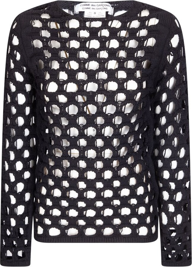 Comme des Garçons Comme des Garçons Mesh Knitted Top