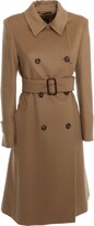 Thumbnail for your product : Weekend Max Mara Double Breasted Belted Coat