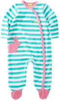 Thumbnail for your product : Offspring Bunny Veloure Footie (Baby Girls)