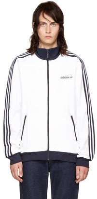 adidas White Beckenbauer Track Jacket