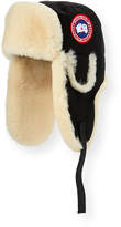 Thumbnail for your product : Canada Goose Aviator Hat with Shearling