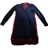 Thumbnail for your product : American Retro Burgundy Silk Dress