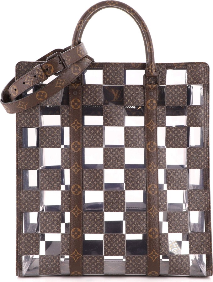 Louis Vuitton Monogram Coated Canvas Sac Plat Handbag