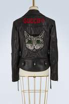Thumbnail for your product : Gucci Guccify leather jacket