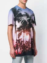 Thumbnail for your product : Balmain sunset photo print T-shirt
