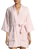 Thumbnail for your product : Kate Spade Long-Sleeve Cotton Robe