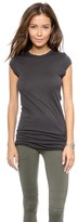 Thumbnail for your product : Enza Costa Cap Sleeve Crew Tee