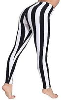 Thumbnail for your product : American Apparel 8328ST Stripe Cotton Spandex Jersey Legging