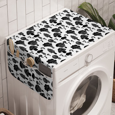 East Urban Home Mushroom Washing Machine Organizer Pack of 2 47" x 18.5"