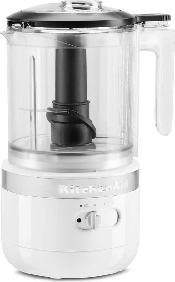 KitchenAid Cordless 5-Cup White Food Chopper