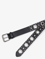 Thumbnail for your product : The Kooples Stud-embellished leather belt