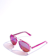 Thumbnail for your product : MICHAEL Michael Kors Caicos Sunglasses, Lime or Fuchsia
