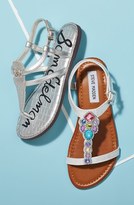 Thumbnail for your product : Steve Madden Girl's 'Chiaree' Sandal, Size 13 M - Metallic