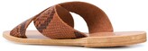 Thumbnail for your product : Ancient Greek Sandals Thais python-effect sandals