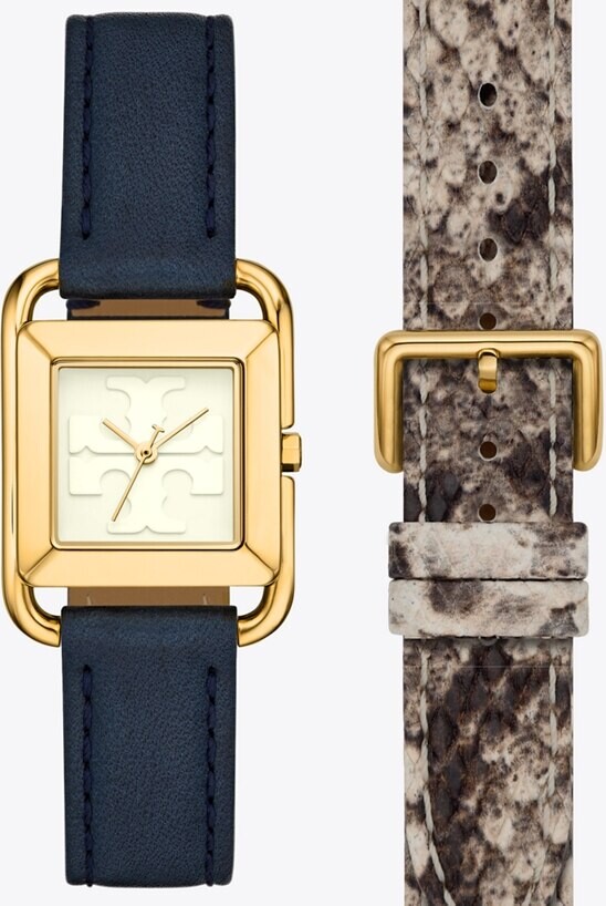 Buy Tory Burch Gold Robinson Quartz Watch, 27 x 29mm for WOMEN in Oman