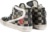 Thumbnail for your product : Golden Goose Womens Checkered Slide High Top