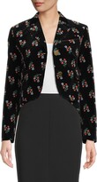 Floral High Low Jacket 