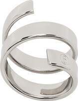 Thumbnail for your product : MM6 MAISON MARGIELA Silver Streamer Ring