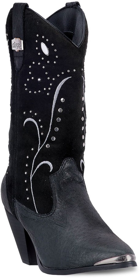 women's embroidered western boots