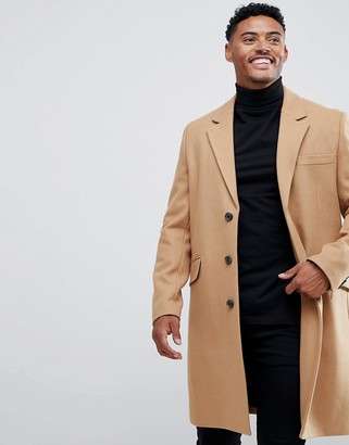 camel trench coat mens