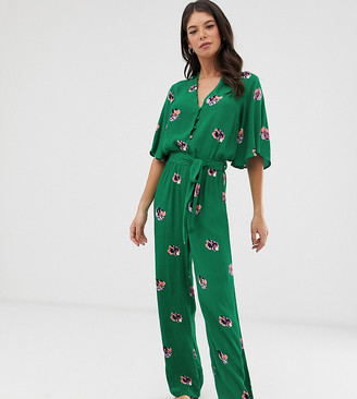 Y.A.S Tall floral jumpsuit