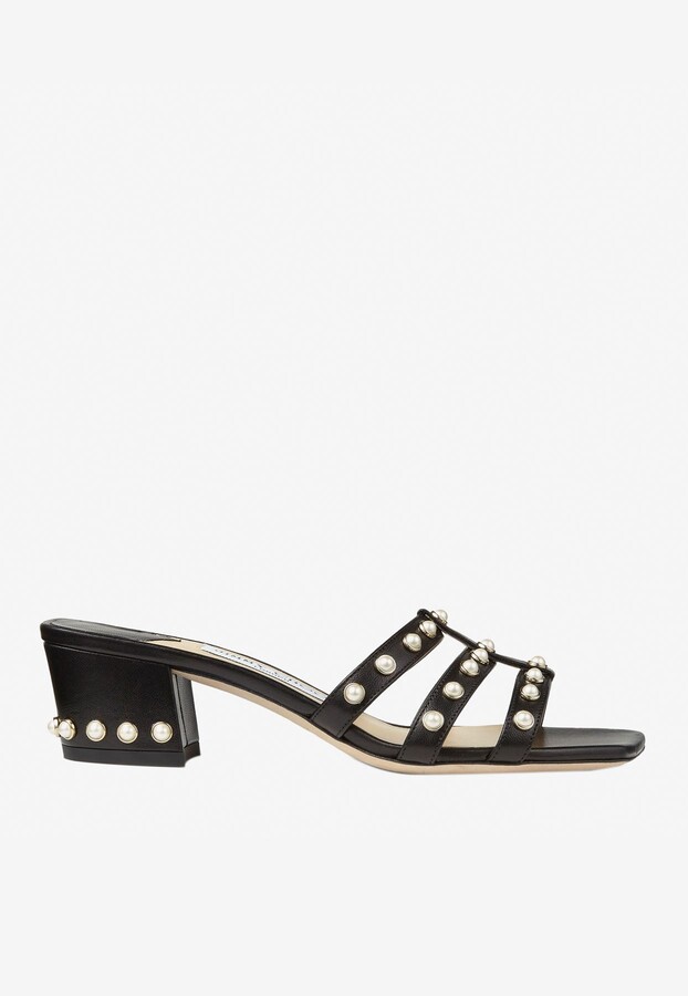 studded mule sandals
