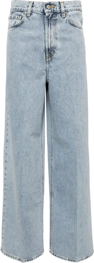 Totême High-Rise Wide-Leg Jeans