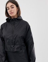 Thumbnail for your product : Asos Tall ASOS DESIGN Tall over the head rain jacket