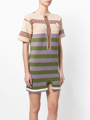 Marni colourblock stripe mini T-shirt dress