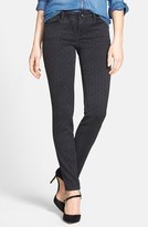 Thumbnail for your product : Nordstrom Wit & Wisdom Diamond Stencil Skinny Jeans (Black Exclusive)