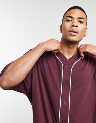 button up baseball jersey uk