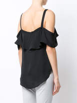 Thumbnail for your product : Veronica Beard off-shoulder shirt