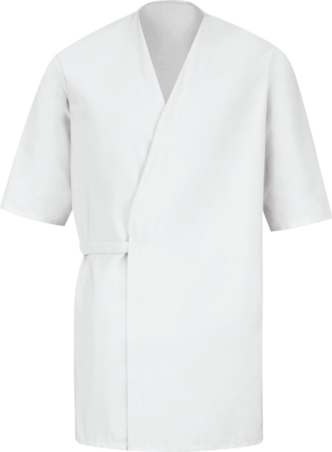 Red Kap Collarless Butcher Wrap