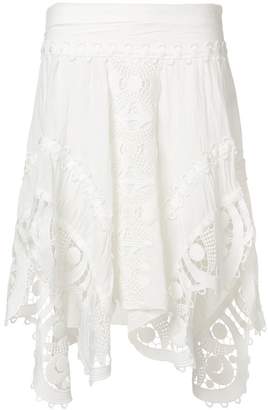 Chloé lace handkerchief skirt