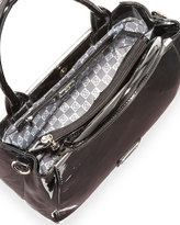 Thumbnail for your product : Christian Lacroix Louise Patent Frame Satchel Bag, Black