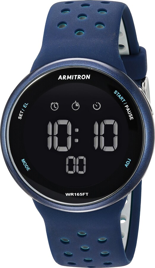blue armitron sport watch