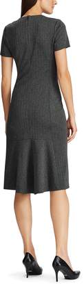 Ralph Lauren Shoulder-Button Knit Dress