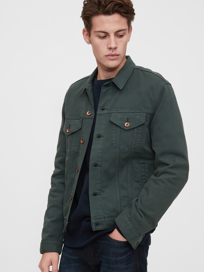 gap denim jacket mens