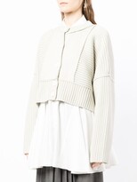 Thumbnail for your product : Enfold Ribbed Knit Cardigan