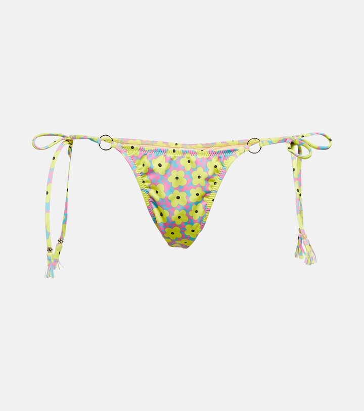Bananhot Floral bikini bottoms - ShopStyle Two Piece Swimsuits