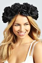 Thumbnail for your product : boohoo Poppy Rose Floral Crown
